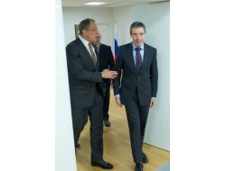 Rasmussen, Lavrov'la Görüştü