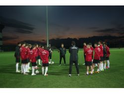 U20 Milli Takımı, Özbekistan Maçı Hazırlıklarına Başladı