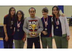 İlkbaharlı Masa Tenisi Kız Takımı, Türkiye Şampiyonasına Katılmaya Hak Kazandı