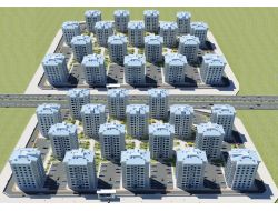 Dar Gelirliler İçin Yaptırılan 250 Konut 10 Yıl Vadeyle Satışa Sunulacak