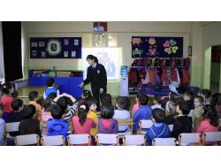 İskenderun Polisi Trafik Melekleri Yetiştiriyor