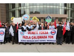 Büro Memurlarının Özlük Hakları İçin Ankara'ya Yürüyüş