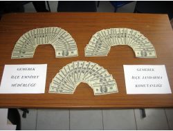 Gemerek'te Sahte Dolar Operasyonu