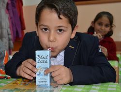 Gaziantep’te Okullara Süt Dağıtımı Başladı