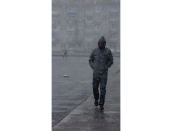 Kayseri'de Kar Vatandaşı Hazırlıksız Yakaladı