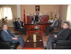 İller Bankası Müdürü Sönmezler, Özgan'ı Ziyaret Etti