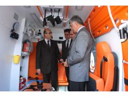 Adıyaman Sağlık Müdürlüğü 112 Acil Sağlık İstasyonu'na Ambulans Takviyesi