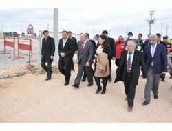 İngiltere Büyükelçisi David Reddaway, Çadırkenti Gezdi