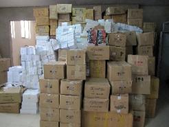 Antalya'da gümrük kaçağı gözlükler