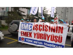 Bmc İşçileri, Eylemlerini İstanbul'a Taşıdı