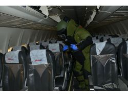 Batman Havalimanı’nda Gerçeği Aratmayan Tatbikat