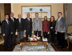 Antalya Valisi Altıparmak Müsiad Ve Antikad Yöneticilerini Kabul Etti