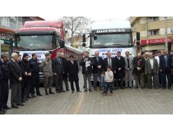 Çavdır'da Sivil Toplum Kuruluşları Suriyeliler İçin Yardım Topladı