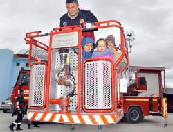 Anaokullu Minikler Kırşehir İtfaiyesini Ziyaret Etti