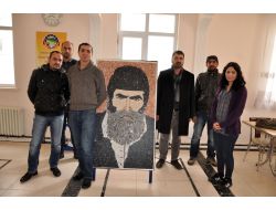 7 Bin 600 Mozaikle Derviş Süleyman'ın Portresi Yapıldı