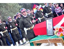 Nöbet Kulesinden Düşerek Şehit Olan Asker Fethiye'de Defnedildi