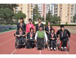 Adanalı Genç Engelliler, Türkiye Atletizm Şampiyonası'nda 12 Altın Madalya Aldı