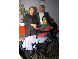 Milletvekili Gürkan, 3 Engelliye Tekerlekli Sandalye Hediye Etti