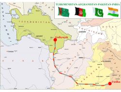 Türkmenistan, Güney Asya’ya Dogalgaz Taşıyacak Tapi Projesini Hızlandırıyor