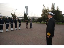 İstifa Eden Donanma Komutanının Yerine Atanan Bostanoğlu, Valiyi Ziyaret Etti