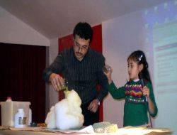 Babalar Çocukları İle Birlikte Marifetlerini Sergiledi