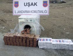 Çamaşır Makinesinde Kaçak Sigara Ele Geçirildi