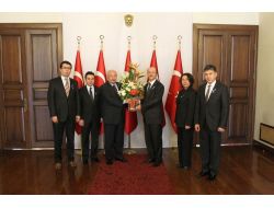 Vergi Dairesi Başkanı Candan Vali Yüksel’i Ziyaret Etti