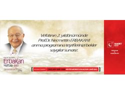 Saadet Partisi, Erbakan'ı Erzurum'da Da Anacak