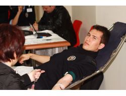 Polis Adayları Kızılay'a Kan Bağışladı