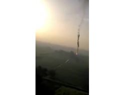 19 Kişiye Mezar Olan Balonun Yere Çakılma Anı Görüntülendi