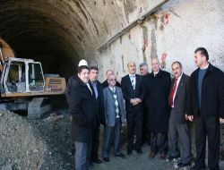 Ak Parti Ereğli İlçe Başkanı Şahin, Tünel Çalışmalarını İnceledi