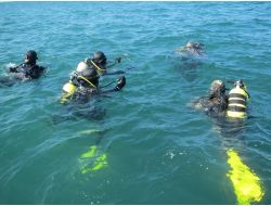 Ereğli Belediyesi İtfaiye Ekipleri Dalgıç Eğitimi Alıyor