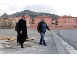 Başkan Akgül Yatırımları Denetliyor