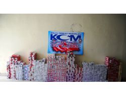 BOLU'DA KAÇAK SİGARA OPERASYONU