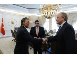 Cumhurbaşkanı Gül, Sigmar Gabriel'i Kabul Etti