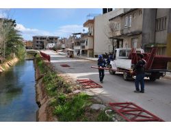 Kanal Boyu, Öğrenciler İçin Demir Korkulukla Güvenli Hale Getirildi