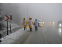 Yusuf Yazgan’ın Ankara Yürüyüşü Kar Altında Devam Ediyor