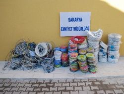14 Bin Tl Değerinde Elektrik Malzemesi Çalan 2 Zanlı Tutuklandı