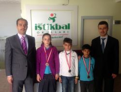 Cizre’de İstikbal Koleji Öğrencileri Satrançta Birinci Oldu