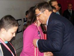 İmato'da Dereceye Girenlere Ödülleri Verildi