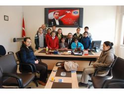 Aydıncık İlköğretim Okulu Öğrencileri Vergi Dairesini Ziyaret Etti