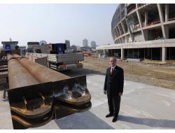 Büyükşehir Belediyesi Stadyumu’nda Çatı Kaplama Başlıyor