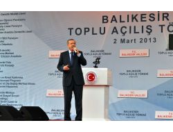 Başbakan Balıkesir'de Coşkuyla Karşılandı