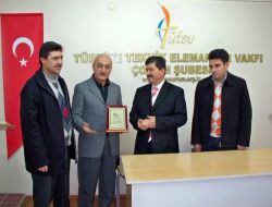 Tütev Çorum Şubesi'nde Görev Değişimi