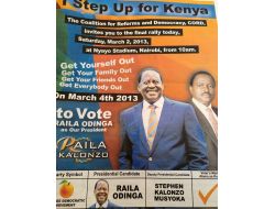 Kenya'da Seçim Propagandaları Bugün Sona Eriyor