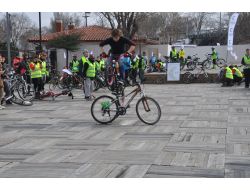 Sağlıklı Yaşam İçin Pedal Çevirdiler