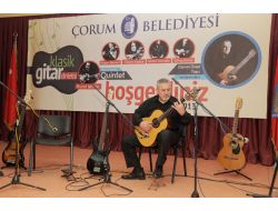Çorum Belediyesi'nden Klasik Gitar Dinletisi