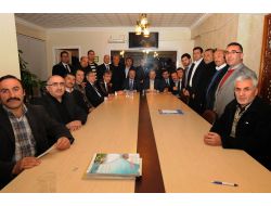 Başkan Akgül, Mamaklı Müteahhitleri Ziyaret Etti