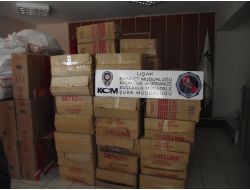 Uşak'ta 150 Bin Paket Kaçak Sigara
