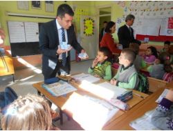 Kütahya Pazarlar'da Okul Sütü Dağıtımı Başladı